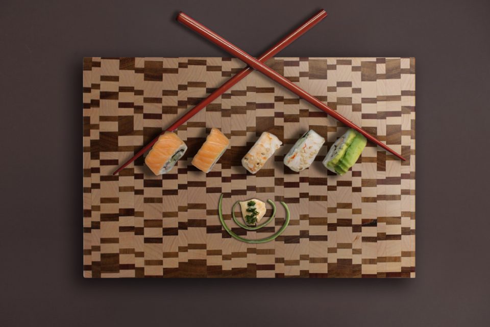 Sushi set snake